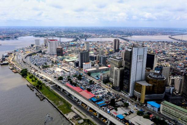 Lagos City Skyline